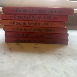 Antique pre World War One , Germania Kalender (6)